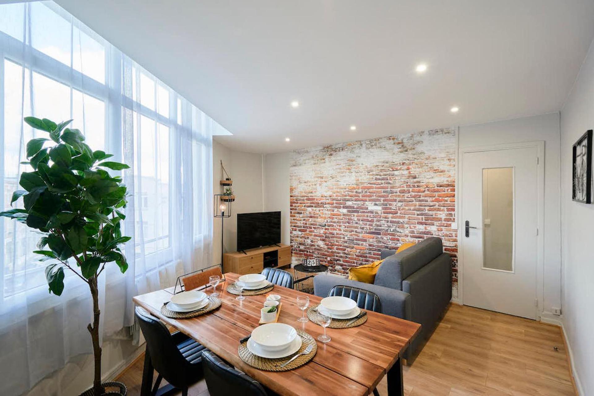 Locationstourcoing - Le Galile Apartment Ngoại thất bức ảnh